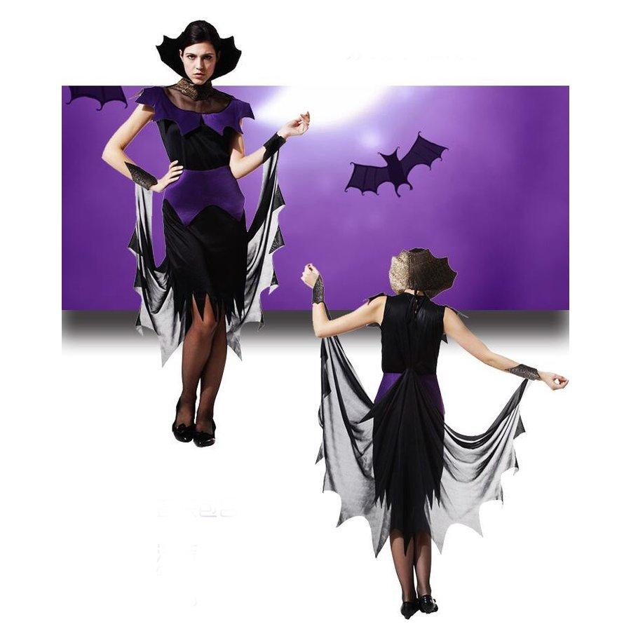 大人用 女性用 ハロウィン衣装 ドラキュラ イベント 吸血鬼 伯爵 コウモリ 衣装 バンパイア ハロウィン ハロウィーン イベント コスプレ ハロウィーン ガールズ レディース Creostore 衣装 仮装 Wm0918a071 爆売り