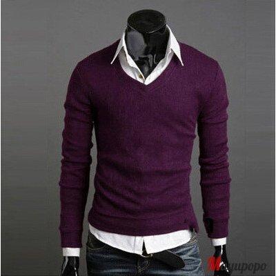 ニット セーター メンズ Vネック タートルネック 長袖 ニット 薄手 インナー タートルネックニット Vネックニット ストレッチ 柔らかい 通気性バツグン