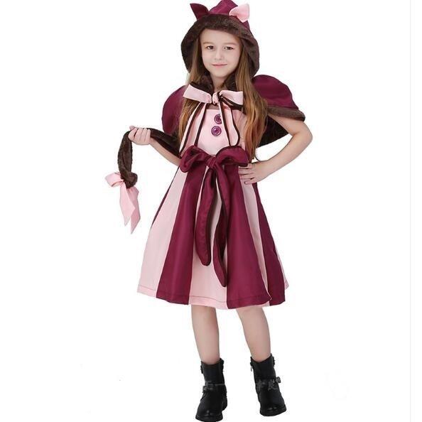 子供 衣装 ハロウィン 猫女 ネコ 猫ちゃん 着ぐるみ コスプレ衣装 ネコ耳 キッズ コスチューム 女の子 ワンピース メイド 着ぐるみ 仮装 Wm1019b193 コスチューム パーティー変装 Creostore ネコ耳 キャラクター衣装 安い買取 本物