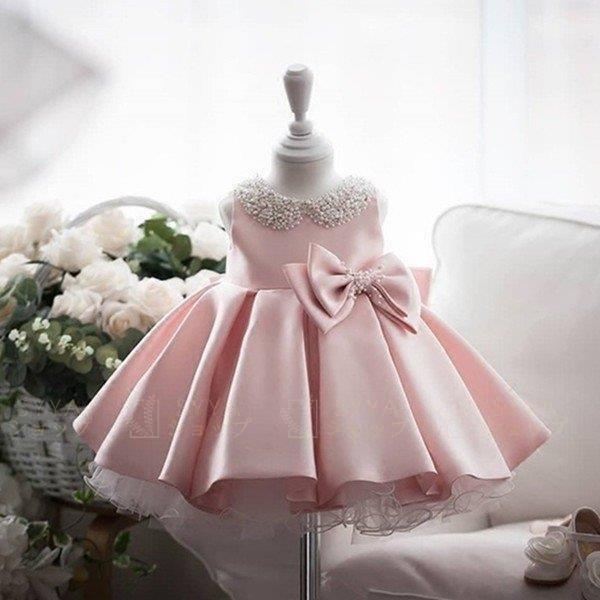 アウトレット送料無料 フォーマルドレス 子供服 キッズ フォーマル 結婚式 発表会 女の子用 子供 ドレス 子どもドレス プリンセス ベビードレス 女の子 80 150cm ホワイト ピンク 即日出荷 Gomaschile Cl