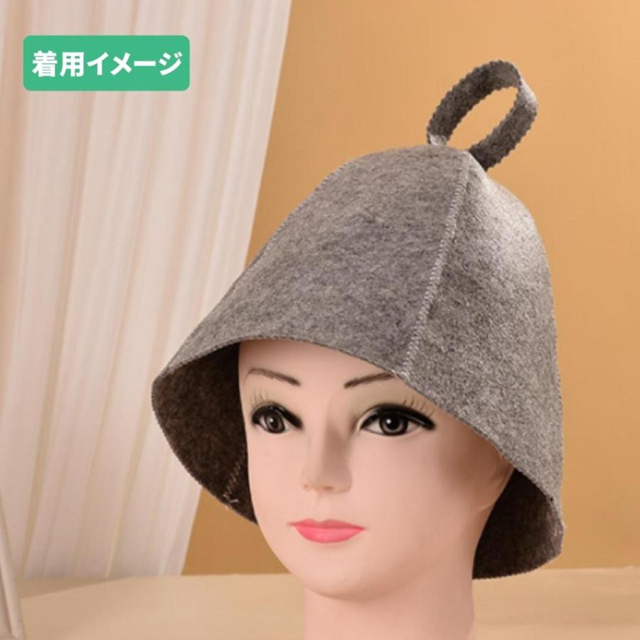 サウナハット おしゃれ サウナ 帽子 キャップ 洗える メンズ