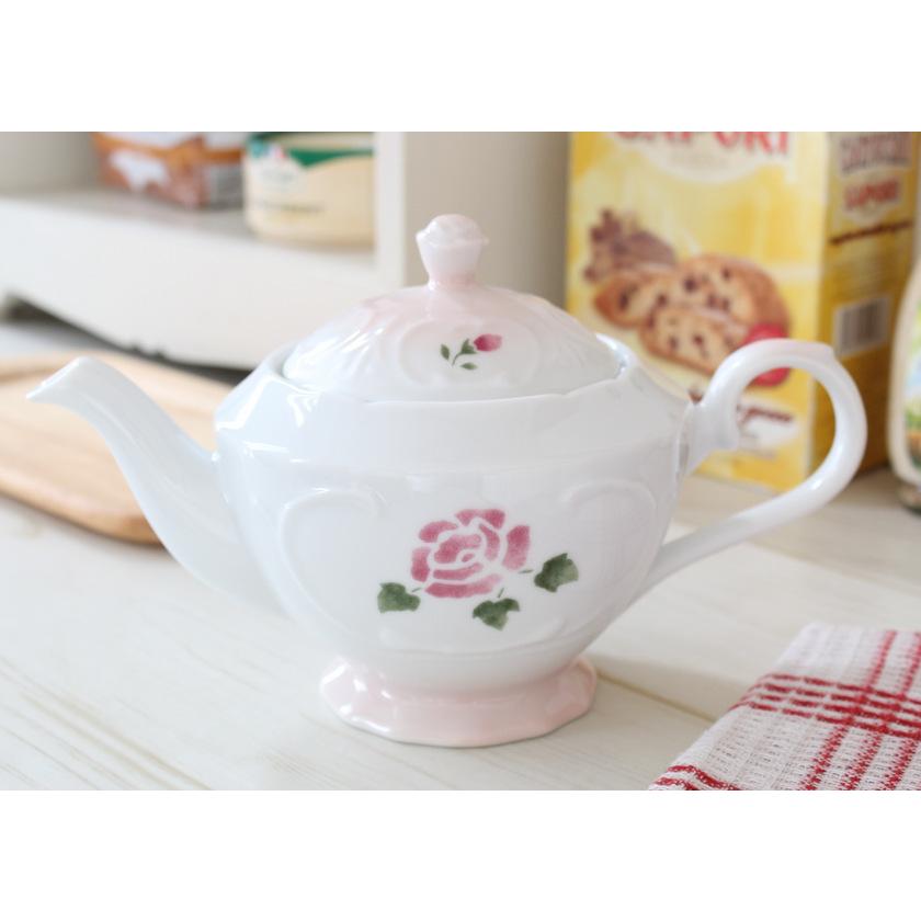 Many（食器） マニー ロンドローズ 陶器 ティーポット