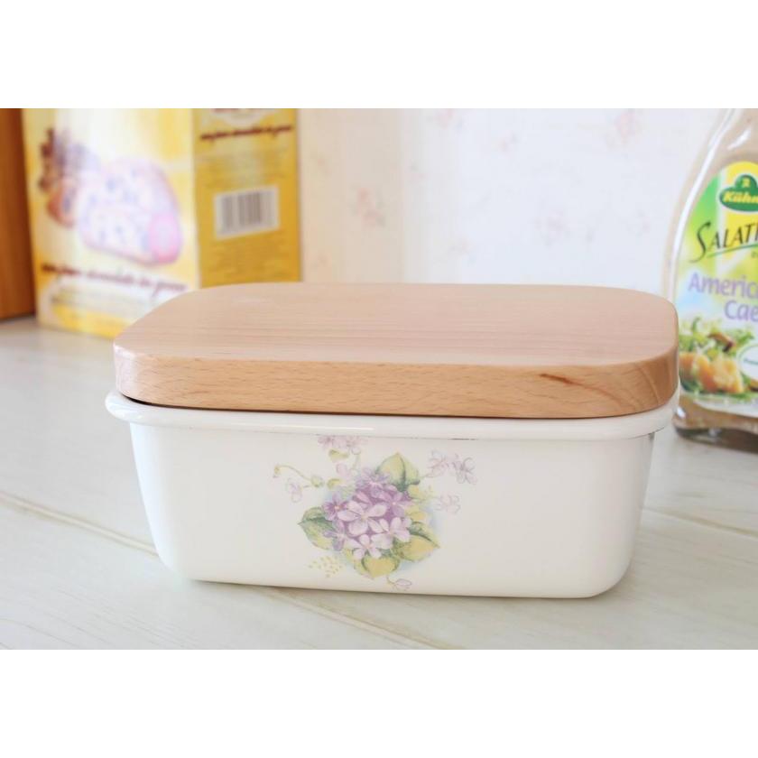 イマン　プリンセスローズ　ランチボックス　ホーロー　廃盤品　箱入り未使用 イマン プリンセスローズ ランチボックス ホーロー 廃盤品