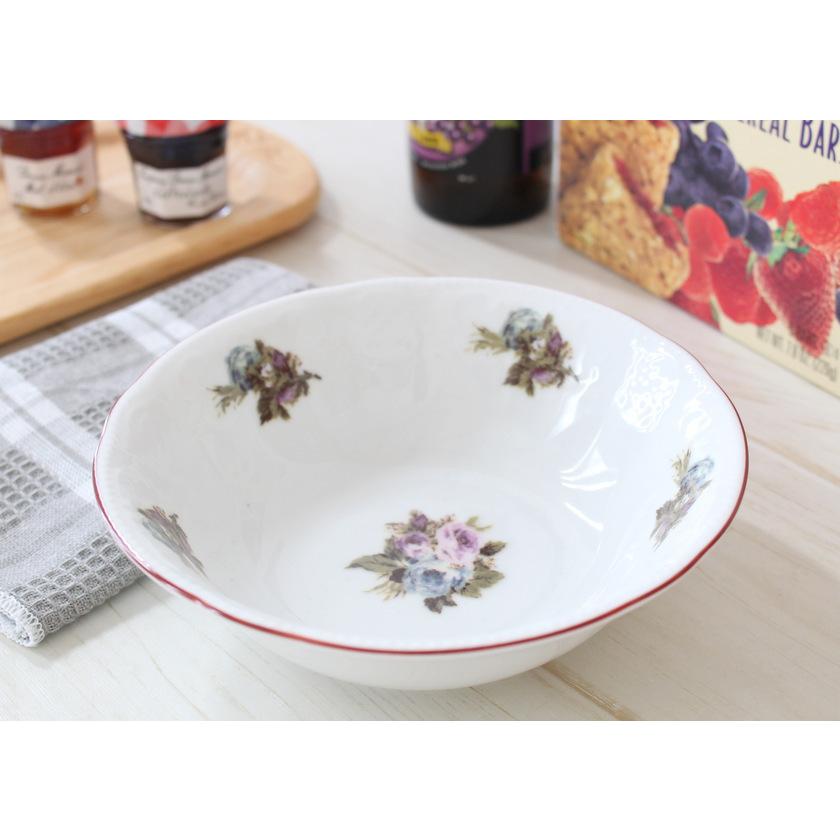 マニー ロンドローズ磁器 サラダボウル 5枚セット マニー ロンドローズ磁器 サラダボウル 5枚セット マニー ロンドローズ