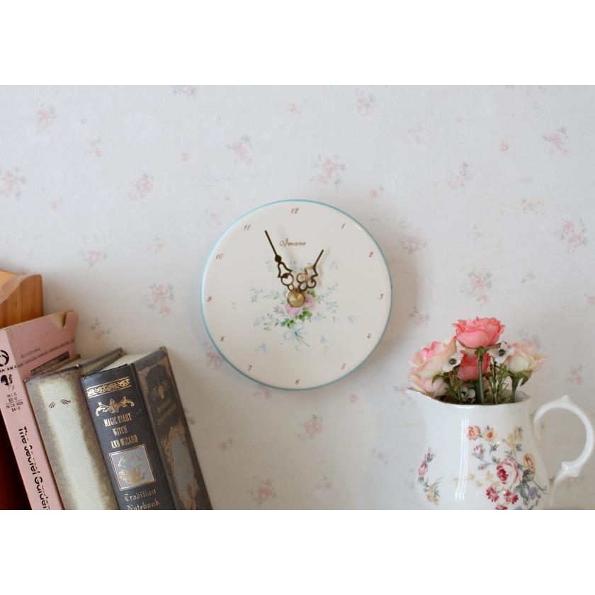 イマンの壁掛け時計すみれ イマン スミレ 掛け時計 291 イマン スミレ