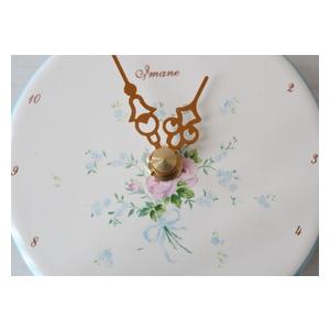 イマンの壁掛け時計すみれ イマン スミレ 掛け時計 291 イマン スミレ