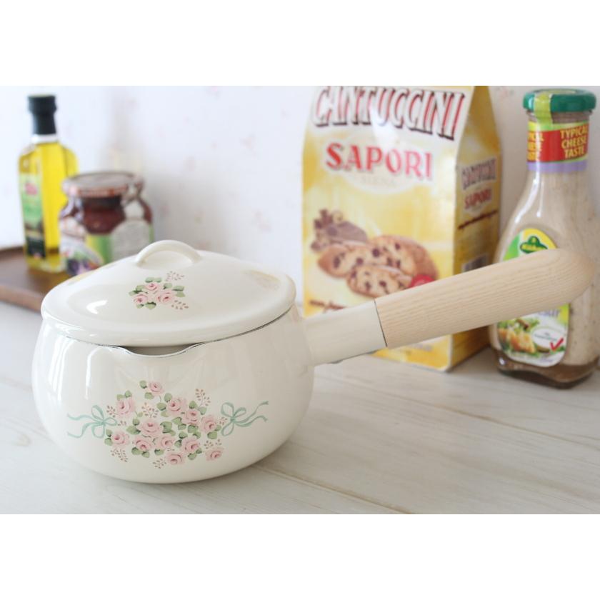 イマン　エマ　ホーロー　片手鍋 イマン エマ ホーロー 小魔女の片手鍋 : クレッシェンド - 通販