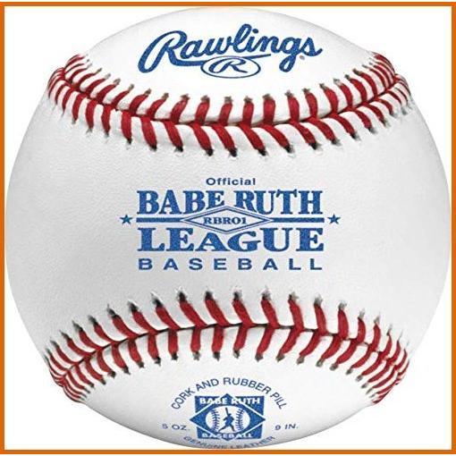 野球 Rawlings Babe Ruth League Baseball (Dozen) White その他ボール