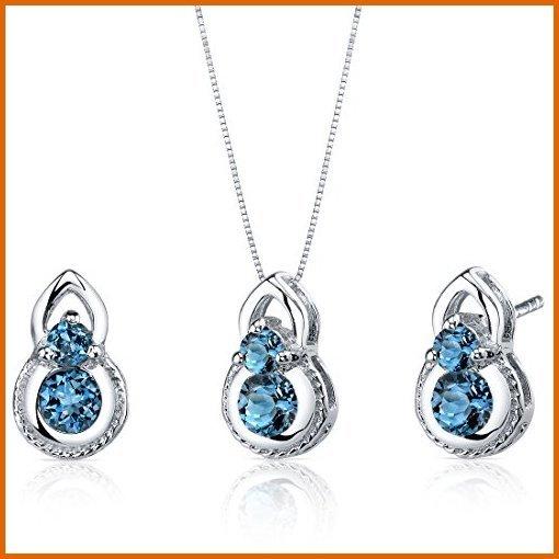 保障できる 送料無料 ロンドンブルートパーズペンダントイヤリングネックレスセットスターリングシルバー1 50カラ Nb007xi0p98y Crescent Shop 通販 Yahoo ショッピング 数量は多 Gestion Etechnologies Shop