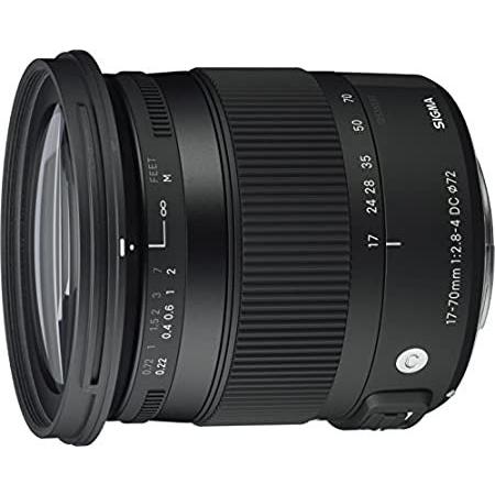 男女兼用 Sigma 17-70mm E Canon for Lens HSM Stabilizer) (Optical OS Macro DC f/2.8-4 交換レンズ