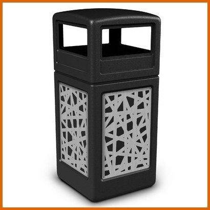 早割クーポン 送料無料 42 Gallon Dome Lid Stainless Steel Paneled Intermingle Waste Container 売り切れ必至 Zoetalentsolutions Com