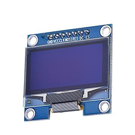HiLetgo 1.3quot; SPI 128x64 SSH1106 OLED LCD Display LCD Module for Arduino AVR
