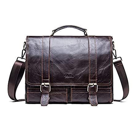 買激安 Contacts 本革メッセンジャーバッグ メンズ ビンテージ 旅行用バックパック 14インチ ノートパソコン 仕事用ブリーフケース ショルダーハンド 在庫限り Www Superavila Com