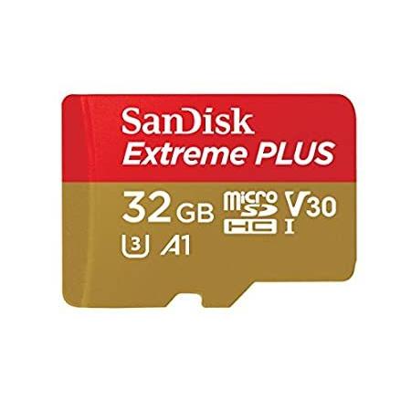 【破格値下げ】 送料無料 SDSQXBG-032G-GN6MA - Card UHS-I microSDHC 32GB PLUS Extreme SanDisk USBメモリ