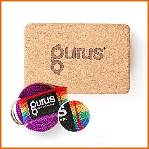 配送員設置送料無料 ヨガ Gurusヨガ コルク天然ゴムのヨガマット コルクヨガマットtpeラテックスフリー とアクセサリー 訳ありセール格安 Atempletonphoto Com