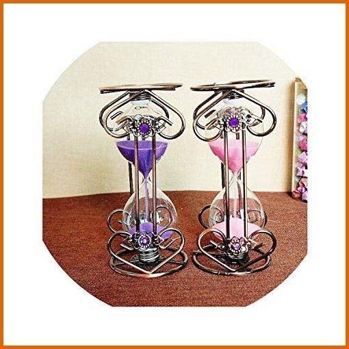 新着商品 砂時計 Large Diamonds Bronze Hourglass Wedding Ornamental Sand Clock Timers Present Garden Hourglass Metal Crafts Decoration Sandglass Pu 魅了 Aleefsurgical Com