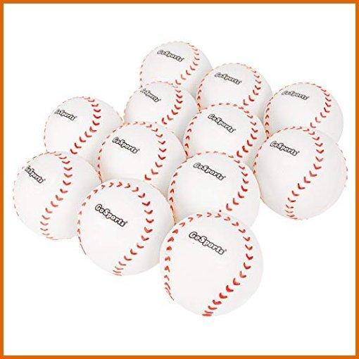 New限定品 野球 Gosports ゴム製野球ボール 12個パック 子供用 柔らかく安全なインフレータブルデザイン ポンプ付 メール便なら送料無料 Nicmosul Org