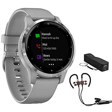 人気ショップ Sport Wireless (010-02172-01) Smartwatch 4S Vivoactive Garmin Earbuds Mor & スマートウォッチ本体