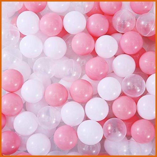宅配 pcs 100 Kids, for Balls Pit Thenese プール 2.15 To Toddler Baby Free Phthalate BPA Balls Pit Ball Proof Crush Plastic Soft Thicken Inches ボールプール