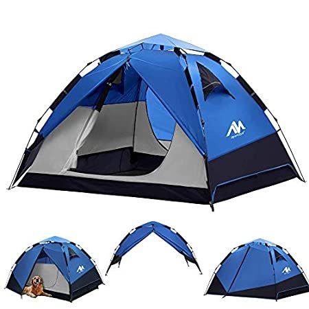 ５５％以上節約 送料無料 Pop Up Tent Instant Tent Camping Tents for 2 3 4 Person People Man Waterpro ドーム型テント