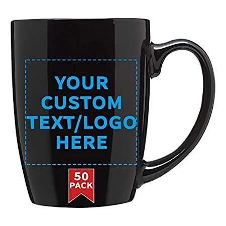 新しいエルメス Pack 50 - Set Mug Coffee Java Curved Custom - 12 - Text Logo, Personalized カバー、シーツセット