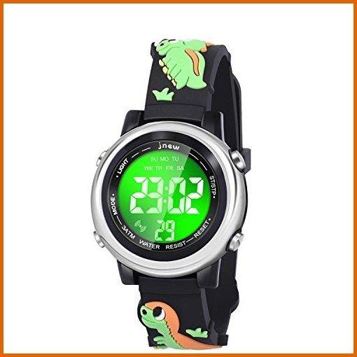 販促品 の送料無料 Viposoon 子供用腕時計 男の子用おもちゃ 恐竜 3 4 5