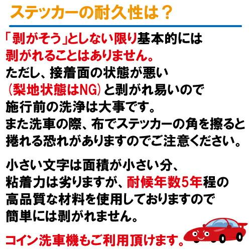 1文字からステッカー作ります 日本語 16cm〜20cm カッティングシート