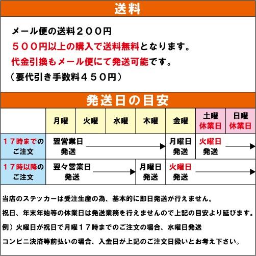 梵字ステッカー カン カーン 酉 鳥 不動明王 D05 全26色 5サイズ 祈願 シール デカール スマホ 車 バイク 自転車 ヘルメット｜crescent-ss｜15