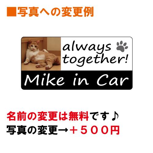 オリエンタル oriental in Car ステッカー プリントタイプ Cat in Car キャット インカー 猫 シール デカール｜crescent-ss｜04