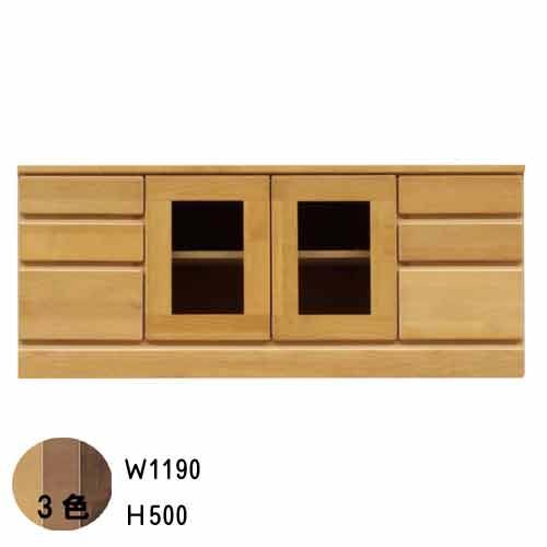 120㎝ ブラウン テレビボード lushroom テレビボード テレビ台 ナチュラル 突板 ブラウン 高級感