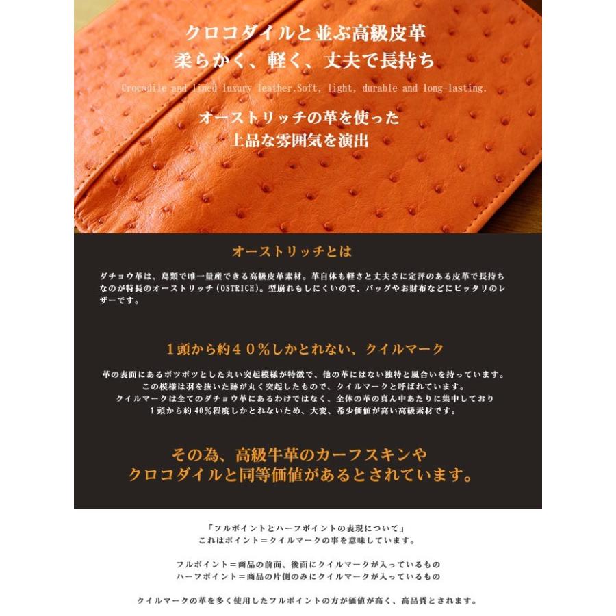 ショルダーバッグ レディース 女性 オーストリッチ 本物 高級 本革