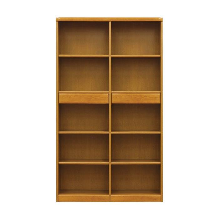No.3600 書棚A [W105]  DA色(3600書棚A／受注生産) NA色(3604書棚A／受注生産) CA色(3608書棚A／受注生産) 浜本工芸 日本製 本棚 引出自由棚 書斎 GYHC QSM-220の画像
