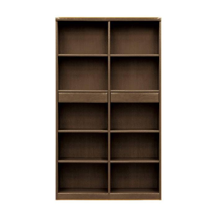 No.3600 書棚A [W105]  DA色(3600書棚A／受注生産) NA色(3604書棚A／受注生産) CA色(3608書棚A／受注生産) 浜本工芸 日本製 本棚 引出自由棚 書斎 GYHC QSM-220の画像