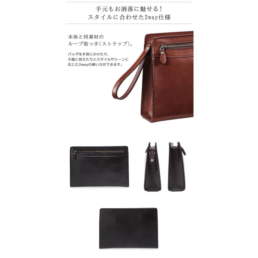 レザーバック セカンドバッグ フォーマルバッグ 日本製 豊岡製 A5