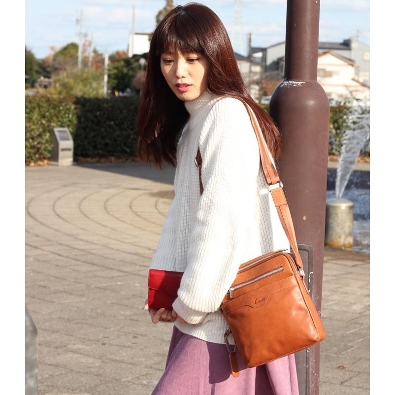 ショルダーバッグ メンズ ユニセックス レディース イタリアンレザー