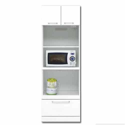 レンジ台 白家具 鏡面 食器棚 レンジボード 開梱設置送料無料 日本製