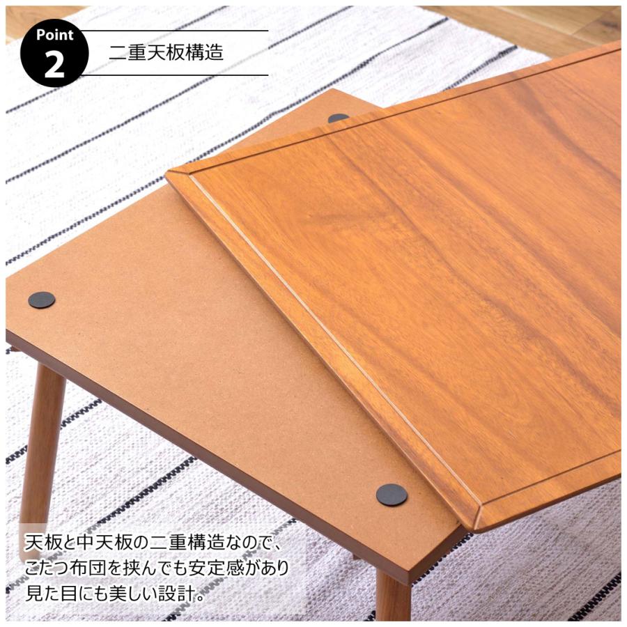 三菱電機 家具調コタツ 天然木ウレタン樹脂塗装 正方形 550W 【公式通販】