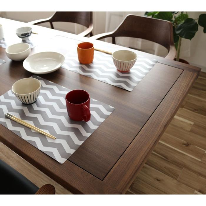 ダイニングテーブル のみ 幅180cm ウォールナット無垢集成材/突板 天板