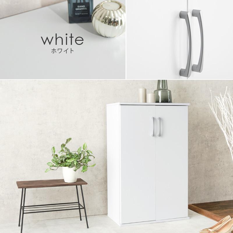 シューズラック ラック 傘も入る下駄箱 連結金具付き 幅60cm 高さ95cm ダイニング    大容量 棚 収納庫 組立式 通気口 コード穴  QSM-260 | ブランド登録なし | 17