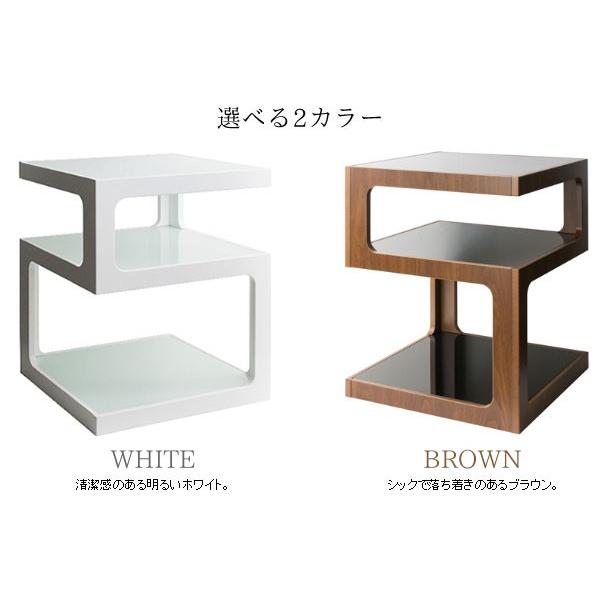 サイドテーブル ステンレス ホワイトガラス 高さ調節可能サイドテーブル コーヒーテーブル、ステンレス鋼