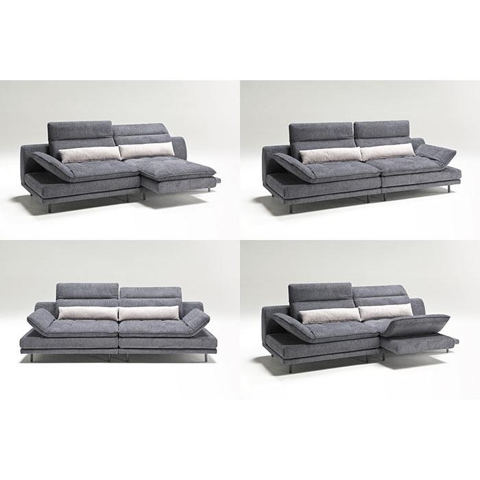 トランスフォームソファ カウチソファ 組み換え自由自在 カウチ 【開梱