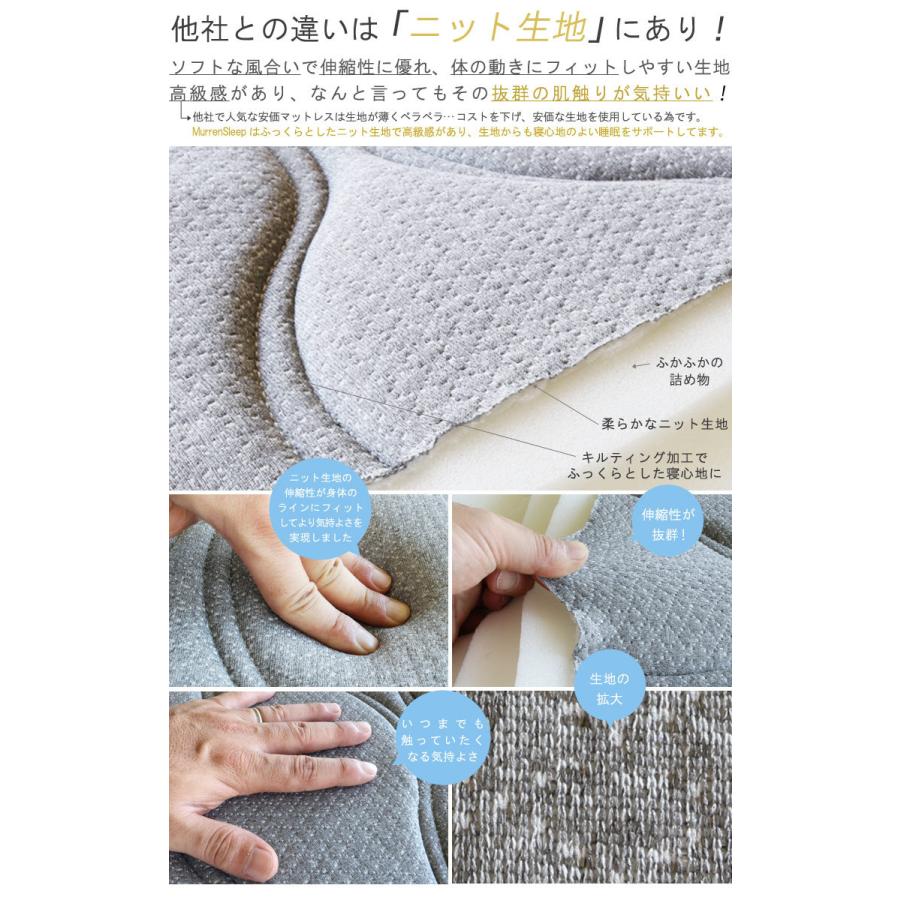 マットレス 折りたたみ 高反発 シングル 夏冬快適 メッシュ 7層 腰痛