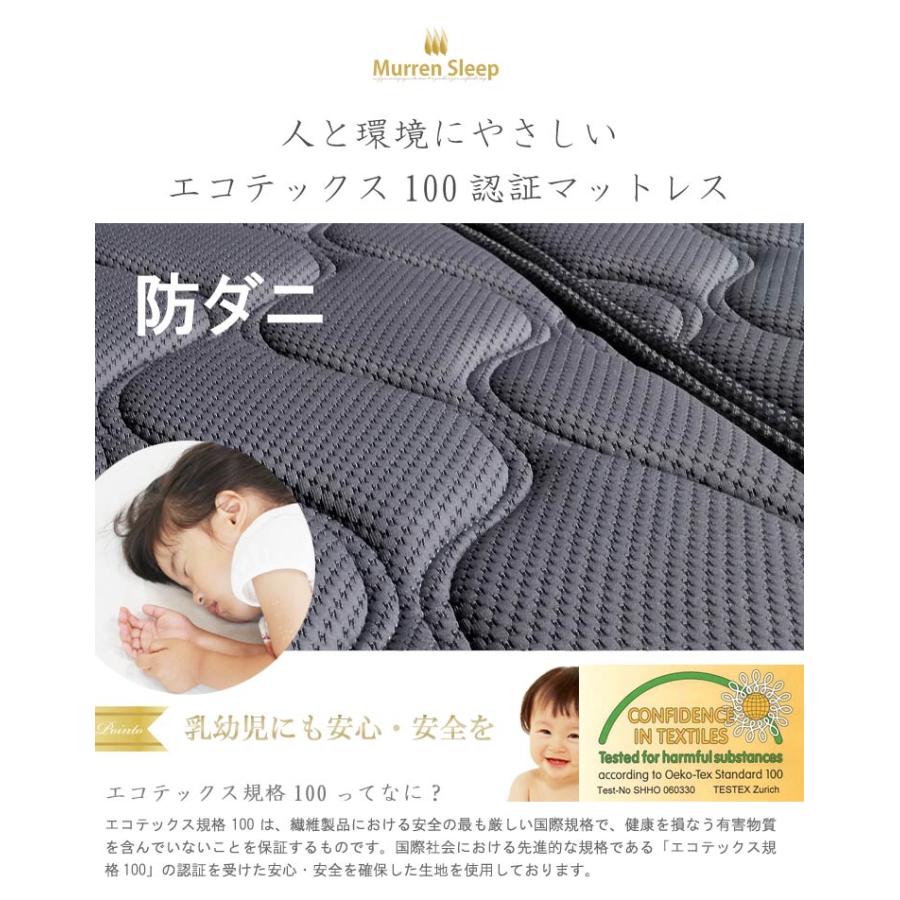 Murren Sleep（ミューレンスリープ） マットレス 三つ折り 極太