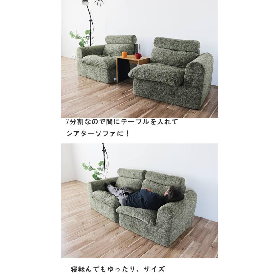 高反発ウレタン ソファ コンパクト ふわふわ オール高反発 ソファー