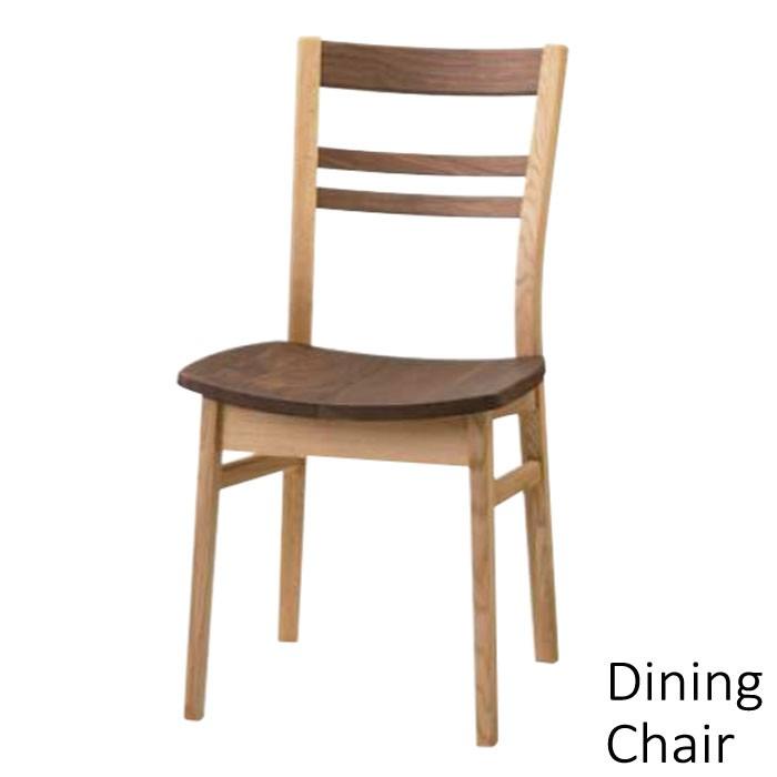 ダイニングチェア 幅44cm 板座 天然木 ウォルナット オーク ツートン アームなし 北欧風 カフェ風 ナチュラル おしゃれ イバタインテリア Dcl 1 T003 M060 Sin Ch クレセント家具ベッド 通販 Yahoo ショッピング