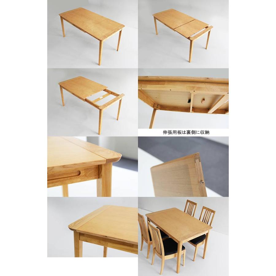 ※値下中※【伸長式（120→180cm）】ダイニングテーブル 幅120-150-180］ダイニングテーブル 3段階伸長式 単品 6人掛け 木目調