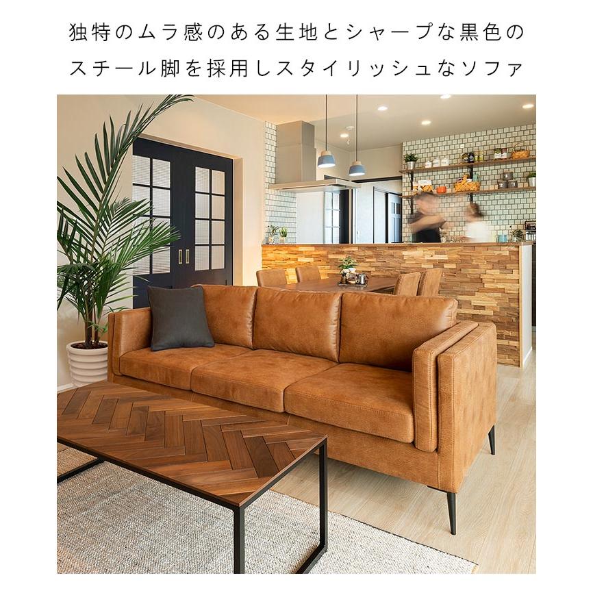 オットマン スツール スチール脚 スリム グレー系 ブラウン系 合成皮革 スタイリッシュ モダンデザイナーズ クールモダン オットマンソファー モダン 爆買_2