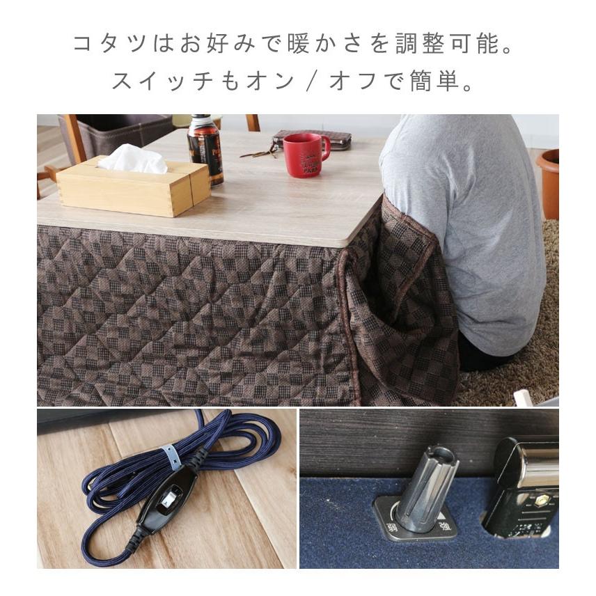 【新品訳あり】リバーシブル　折りたたみコタツ　円形　コンパクト　アウトレット 折りたたみ式コンパクト円形こたつテーブル ＜直径75cm＞｜通販