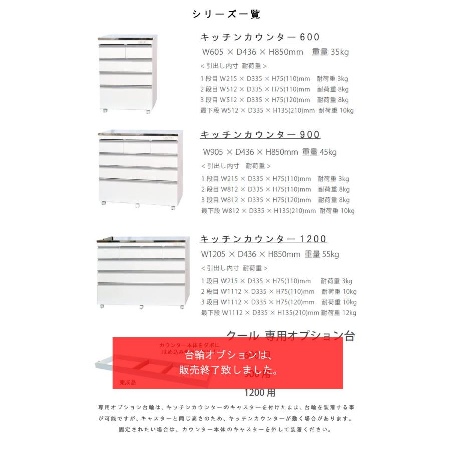 キッチンカウンターテーブル ステンレス天板 幅90.5cm 高さ85cm