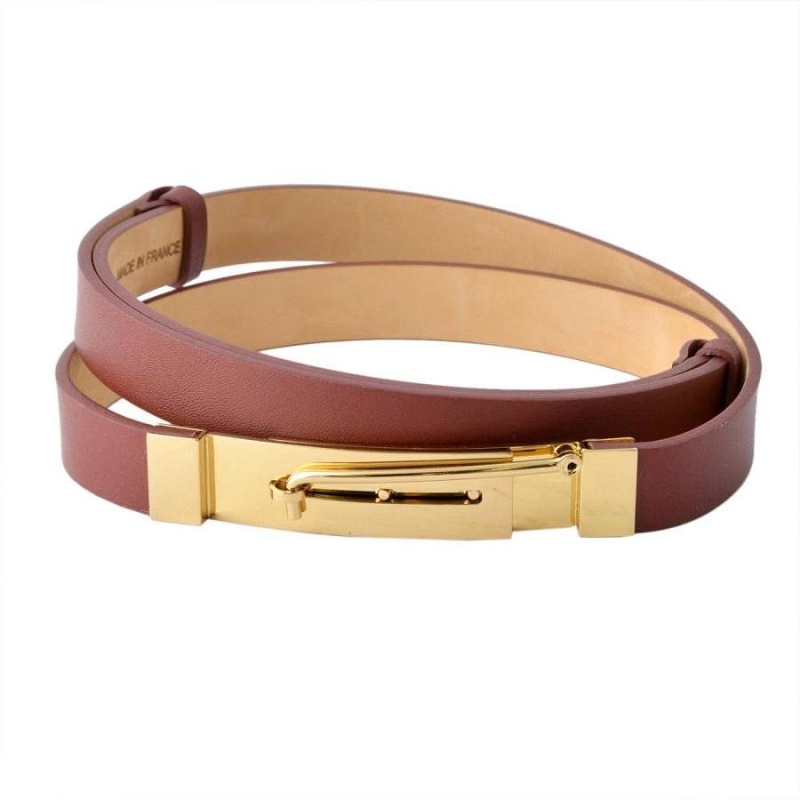 送料無料 メゾンボワネ Maison Boinet 79 08 80 Burgundy ピンバックル金具 レザー ベルト mm 牛革ベ 在庫あり 即納 Abidentity Com